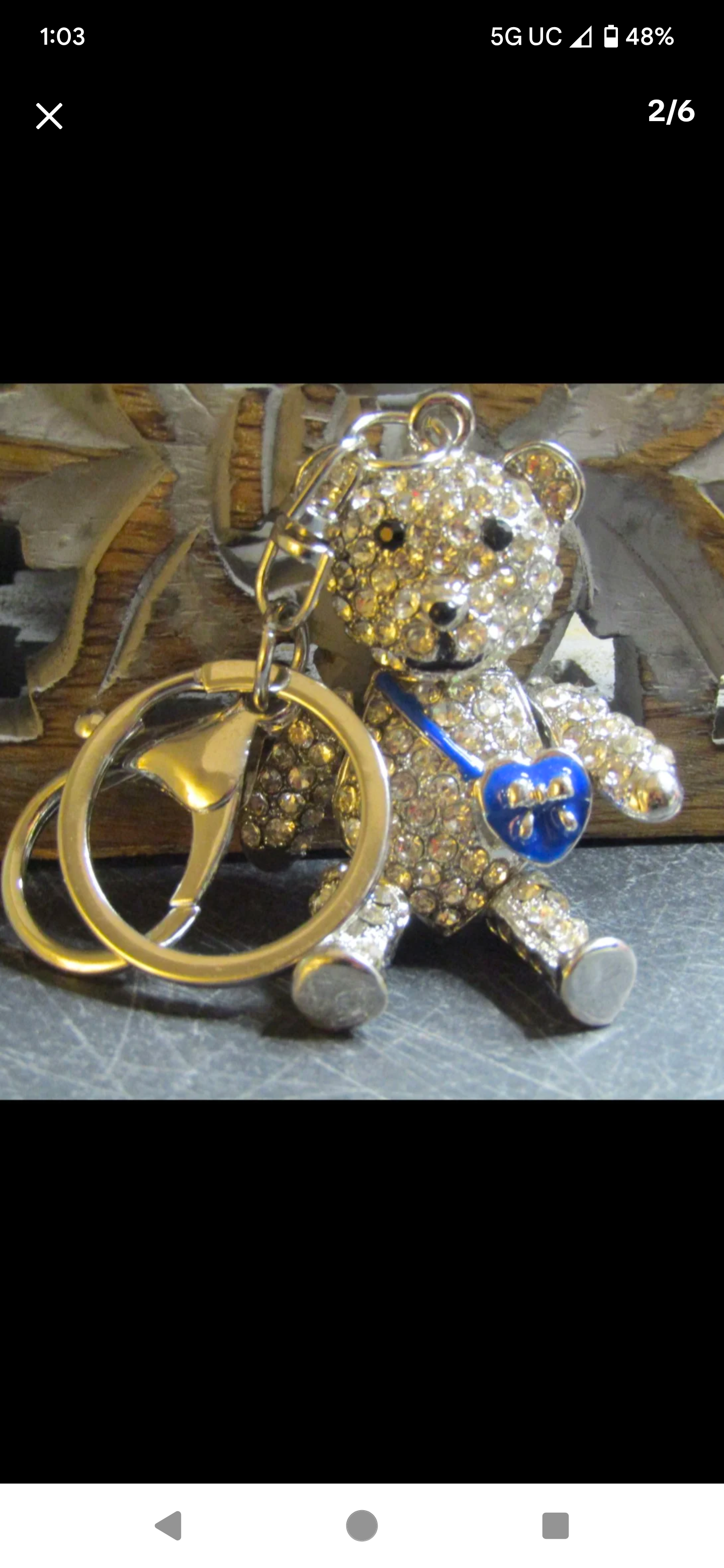 Bling Heart Teddy