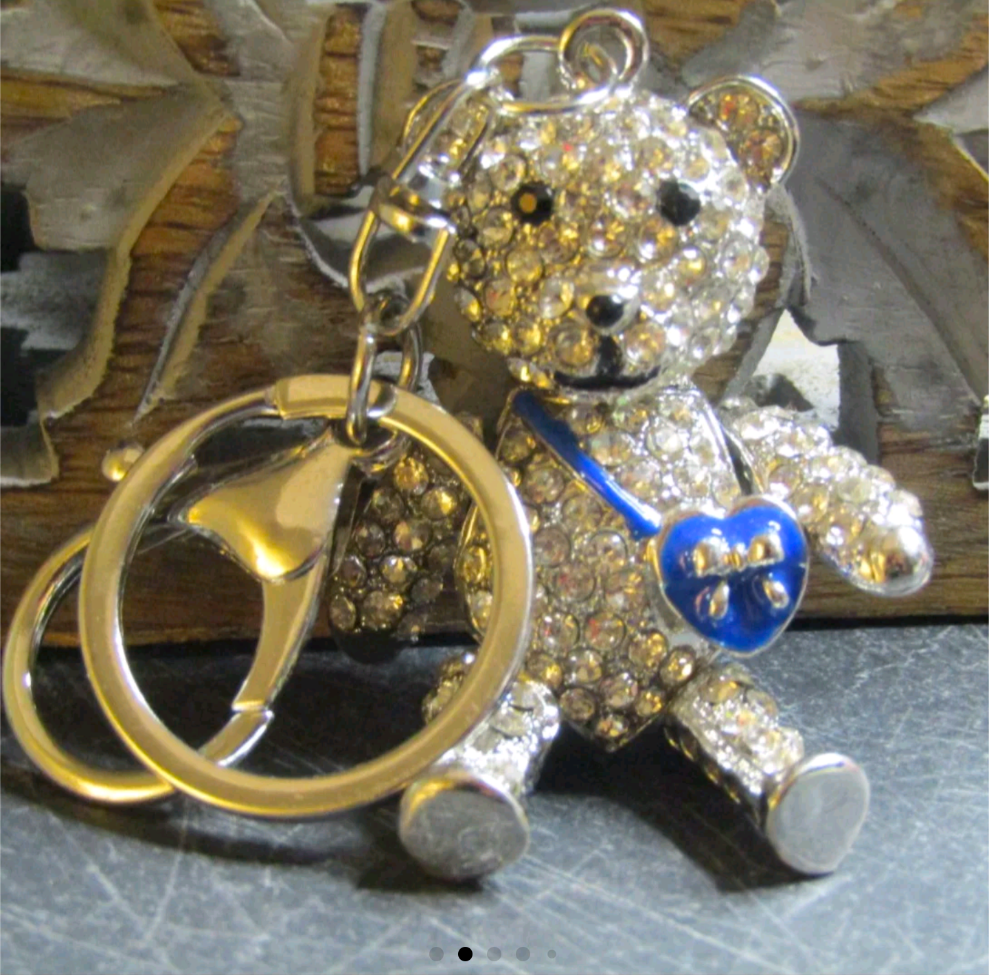Bling Heart Teddy